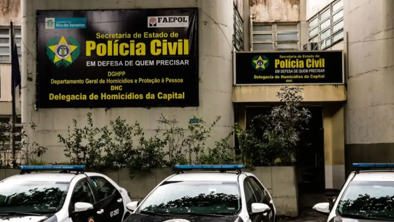 Delegacia de Homicídios da Capital (DHC) no Rio de Janeiro