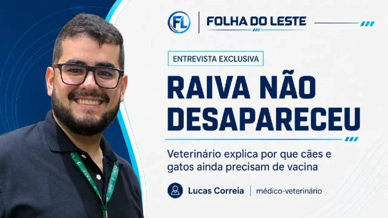 Médico-Veterinário Lucas Correia, da UniNassau Rio, explica porque cão ou gato que não sai de casa precisa tomar vacina contra raiva