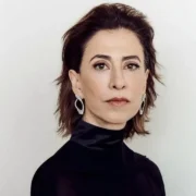 Imagem de um ensaio fotográfico da atriz Fernanda Torres