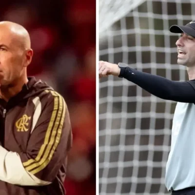 Treinadores de Flamengo e Botafogo antes do clássico pelo Campeonato Brasileiro