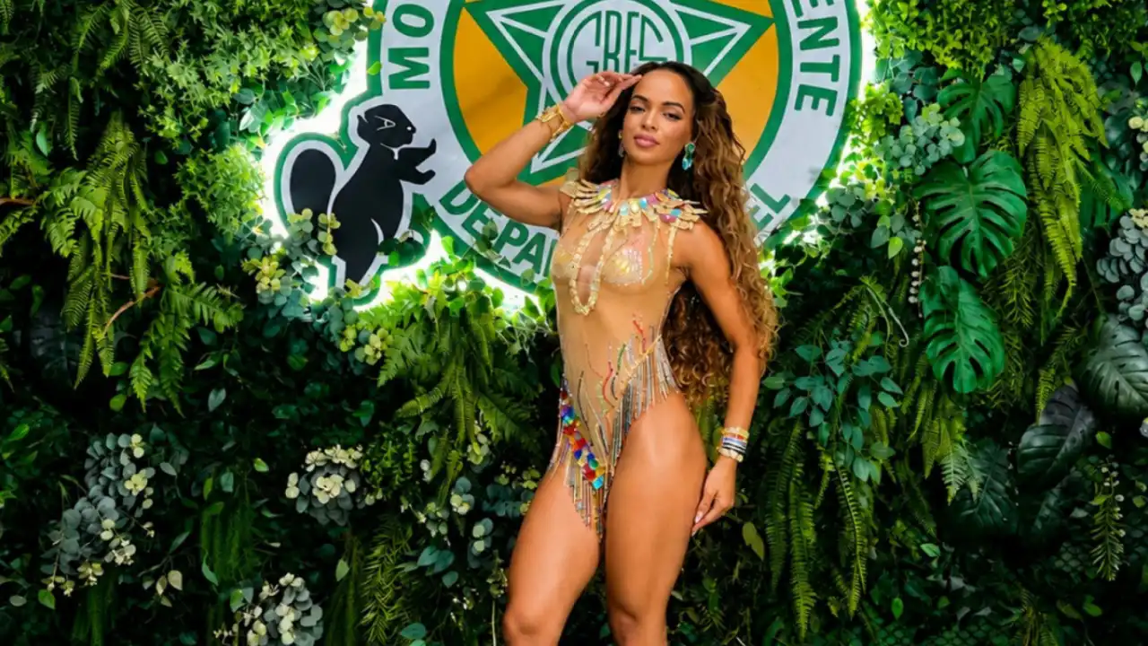 Gaby Mendes, nova rainha de bateria da Mocidade Independente de Padre Miguel
