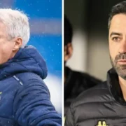 Treinadores de Grêmio e Chapecoense antes do confronto pelo Campeonato Brasileiro
