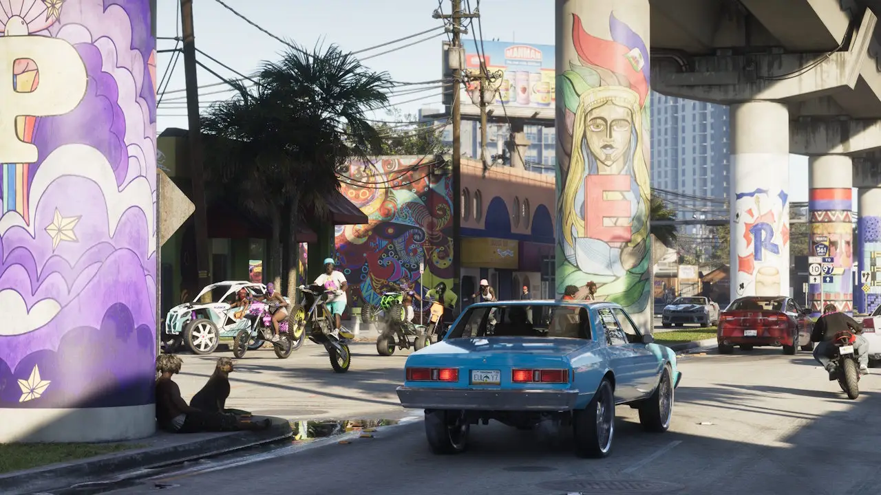 Imagem de divulgação de Grand Theft Auto VI, da Rockstar Games, para reportagem sobre o gameplay estendido de 27 minutos Imagem de divulgação de Grand Theft Auto VI, da Rockstar Games, para reportagem sobre o gameplay estendido de 27 minutos