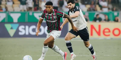 Hércules durante partida do Fluminense pelo Campeonato Brasileiro