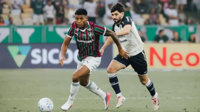 Hércules durante partida do Fluminense pelo Campeonato Brasileiro