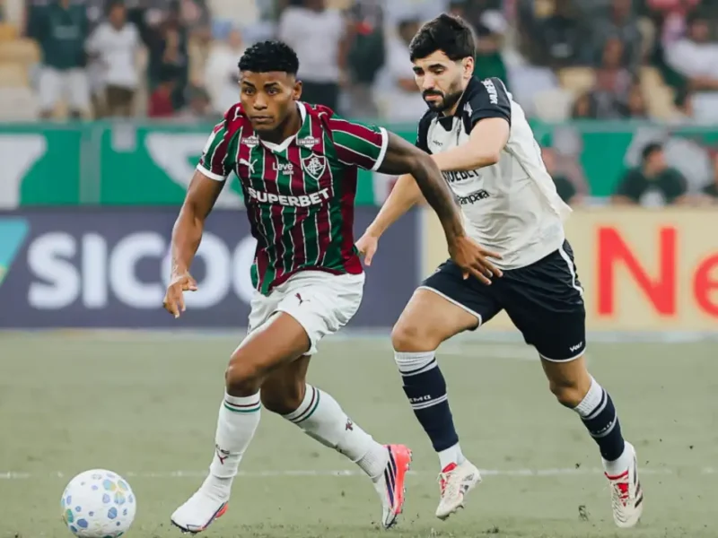 Hércules durante partida do Fluminense pelo Campeonato Brasileiro