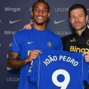João Pedro, atacante brasileiro do Chelsea, durante partida pelo clube inglês