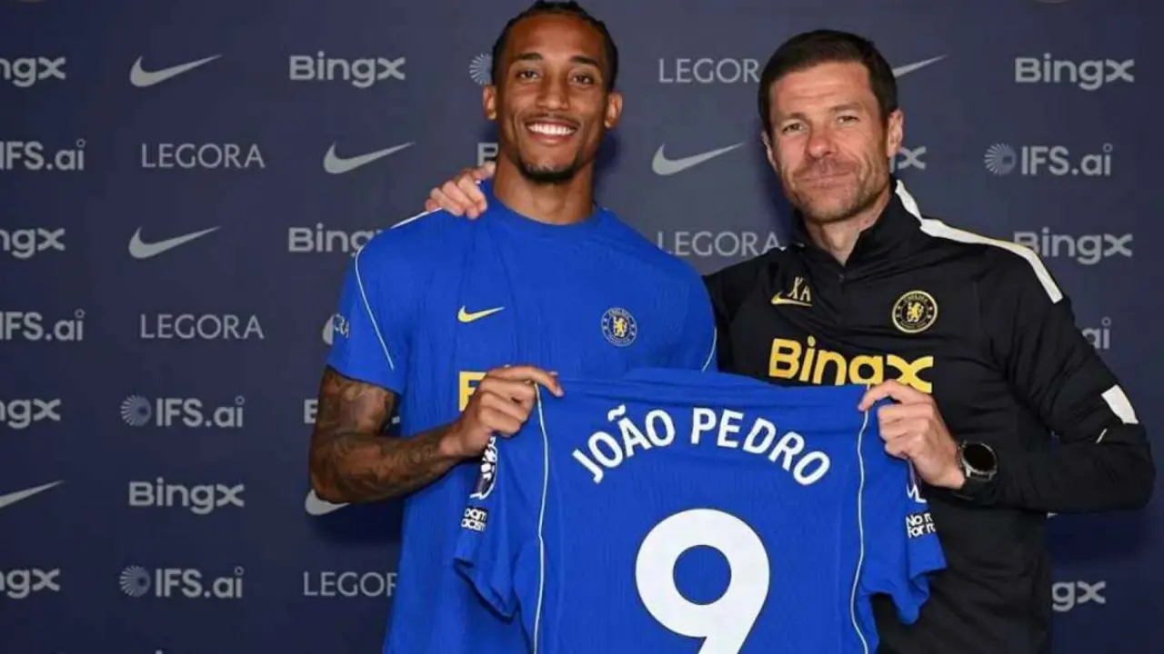 João Pedro, atacante brasileiro do Chelsea, durante partida pelo clube inglês