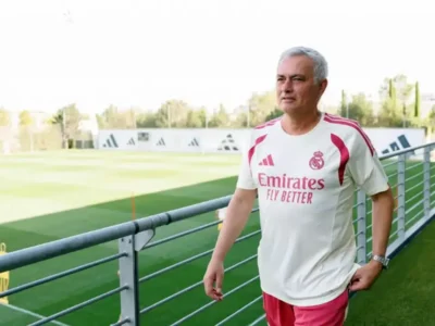 José Mourinho, técnico do Real Madrid, durante a pré-temporada da equipe espanhola