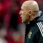 Leonardo Jardim, técnico do Flamengo, após o empate com o Cruzeiro no Mineirão pelo jogo de ida das oitavas de final da Copa Libertadores de 2026