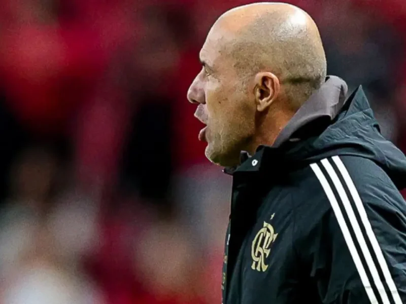 Leonardo Jardim, técnico do Flamengo, após o empate com o Cruzeiro no Mineirão pelo jogo de ida das oitavas de final da Copa Libertadores de 2026