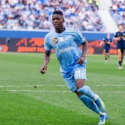 Luiz Henrique durante partida pelo Zenit