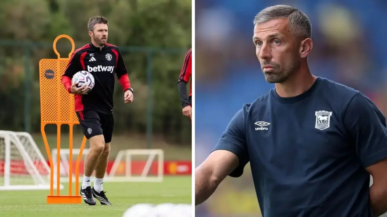 Treinadores de Manchester United e Ipswich Town antes do duelo pela Premier League