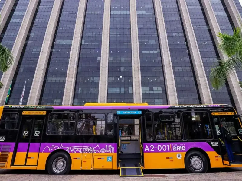 Imagem de apoio para reportagem sobre a entrada de 169 novos ônibus em linhas de Santa Cruz e Campo Grande, com início da operação do Sistema RIO na Zona Oeste