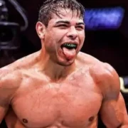 Paulo Borrachinha, lutador brasileiro do UFC, na categoria dos meio-pesados