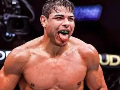 Paulo Borrachinha, lutador brasileiro do UFC, na categoria dos meio-pesados