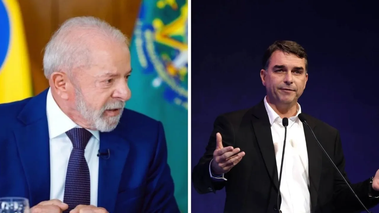 Lula e Flávio Bolsonaro aparecem separados por quatro pontos nas pesquisas eleitorais 2026 da BTG/Nexus