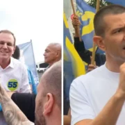 Eduardo Paes durante agenda política na disputa pelo Governo do Rio de Janeiro