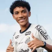 Robinho Jr, atacante do Santos emprestado ao Genoa