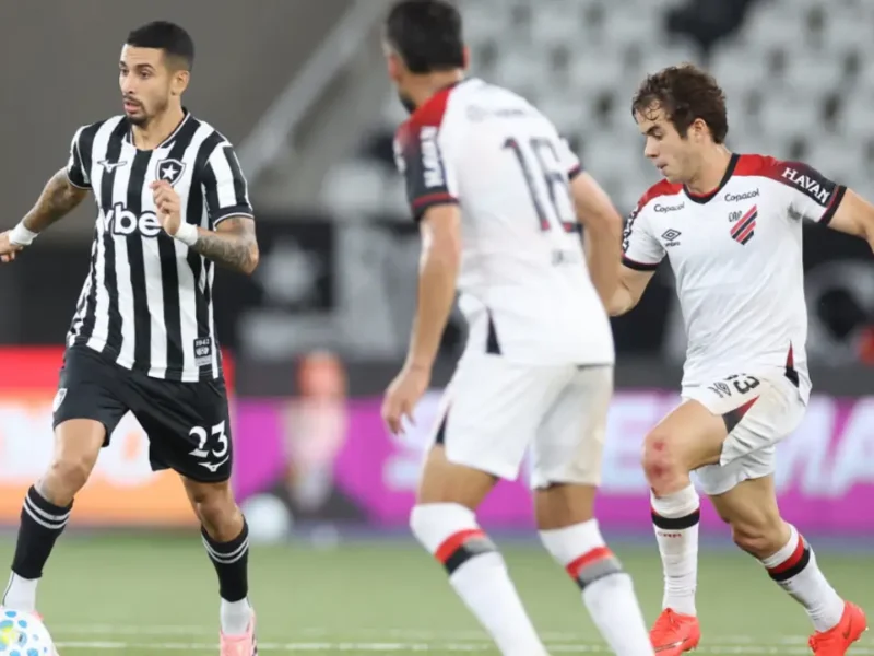 Santi Rodríguez comemora gol pelo Botafogo no Campeonato Brasileiro