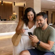 A segurança digital merece atenção ao utilizar o Wi-Fi de hotéis, especialmente quando a rede é compartilhada por muitos hóspedes.