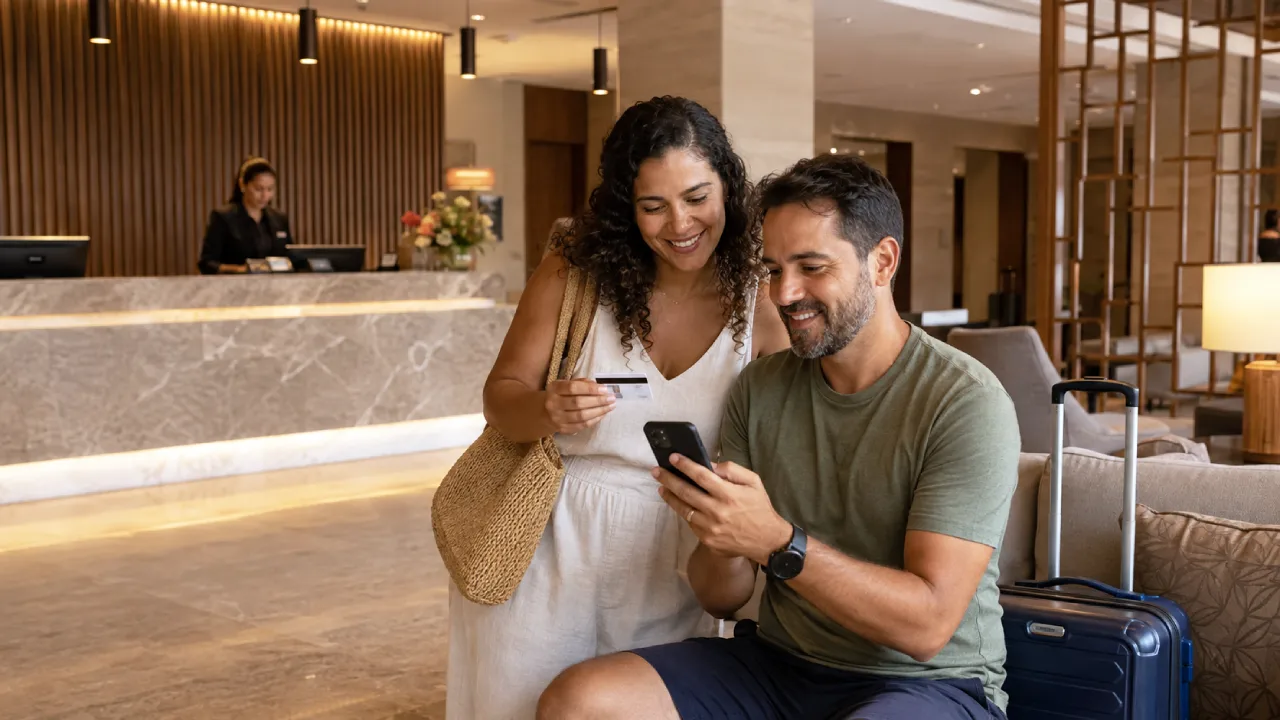 A segurança digital merece atenção ao utilizar o Wi-Fi de hotéis, especialmente quando a rede é compartilhada por muitos hóspedes.
