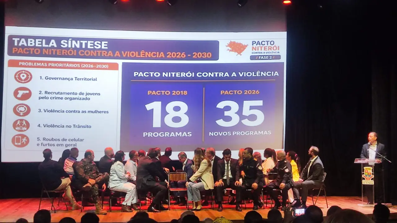 Niterói anuncia novos investimentos em segurança com drones e videomonitoramento Niterói anuncia novos investimentos em segurança com drones e videomonitoramento