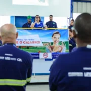 Atendimento de saúde orienta morador de Itaboraí sobre tratamento gratuito para parar de fumar pelo SUS