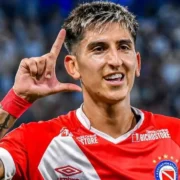 Alan Lescano, jogador do Argentinos Juniors avaliado pelo Vasco