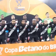 Jogadores do Vasco comemoram durante campanha na Copa do Brasil