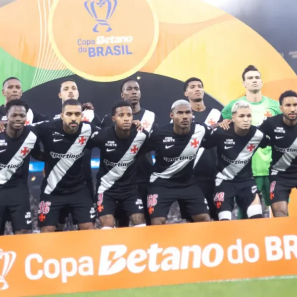 Jogadores do Vasco comemoram durante campanha na Copa do Brasil