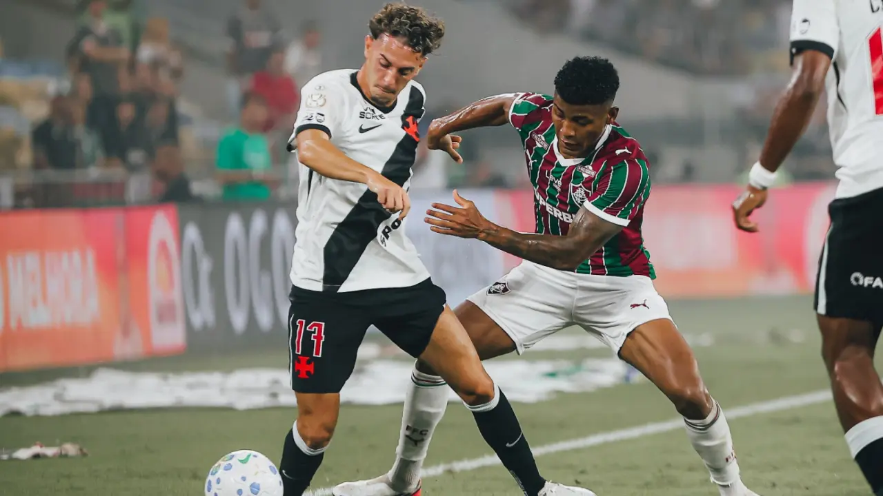 Brenner comemora gol na vitória do Vasco sobre o Fluminense pela Copa do Brasil Brenner comemora gol na vitória do Vasco sobre o Fluminense pela Copa do Brasil