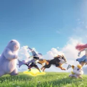 Personagem e criaturas de Aniimo no mundo aberto de Idyll.