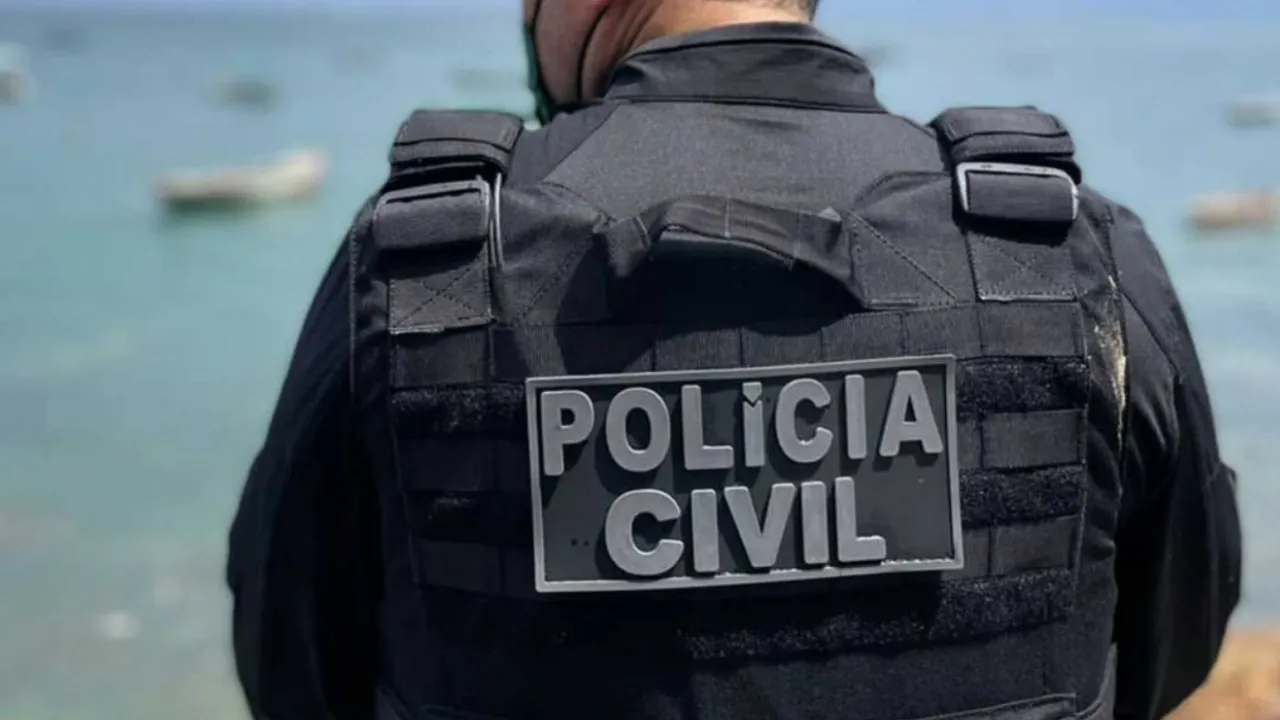 Policial civil do Rio usa colete durante atividade da corporação e pode ter auxílios dos policiais civis do Rio