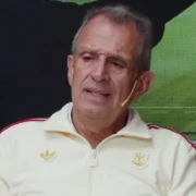 Luiz Eduardo Baptista, Bap, presidente do Flamengo, durante evento do clube