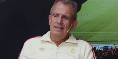 Luiz Eduardo Baptista, Bap, presidente do Flamengo, durante evento do clube