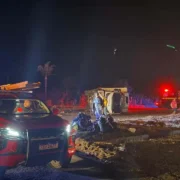 Equipes de resgate atendem acidente com seis vítimas fatais na BR-116