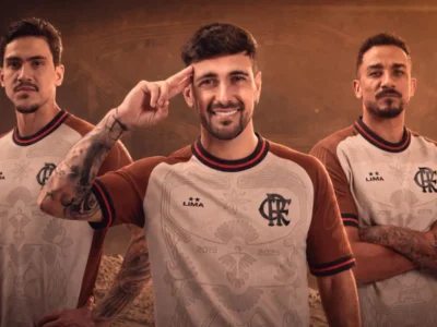 Camisa Urubu de Lima do Flamengo inspirada nas conquistas da Libertadores no Peru