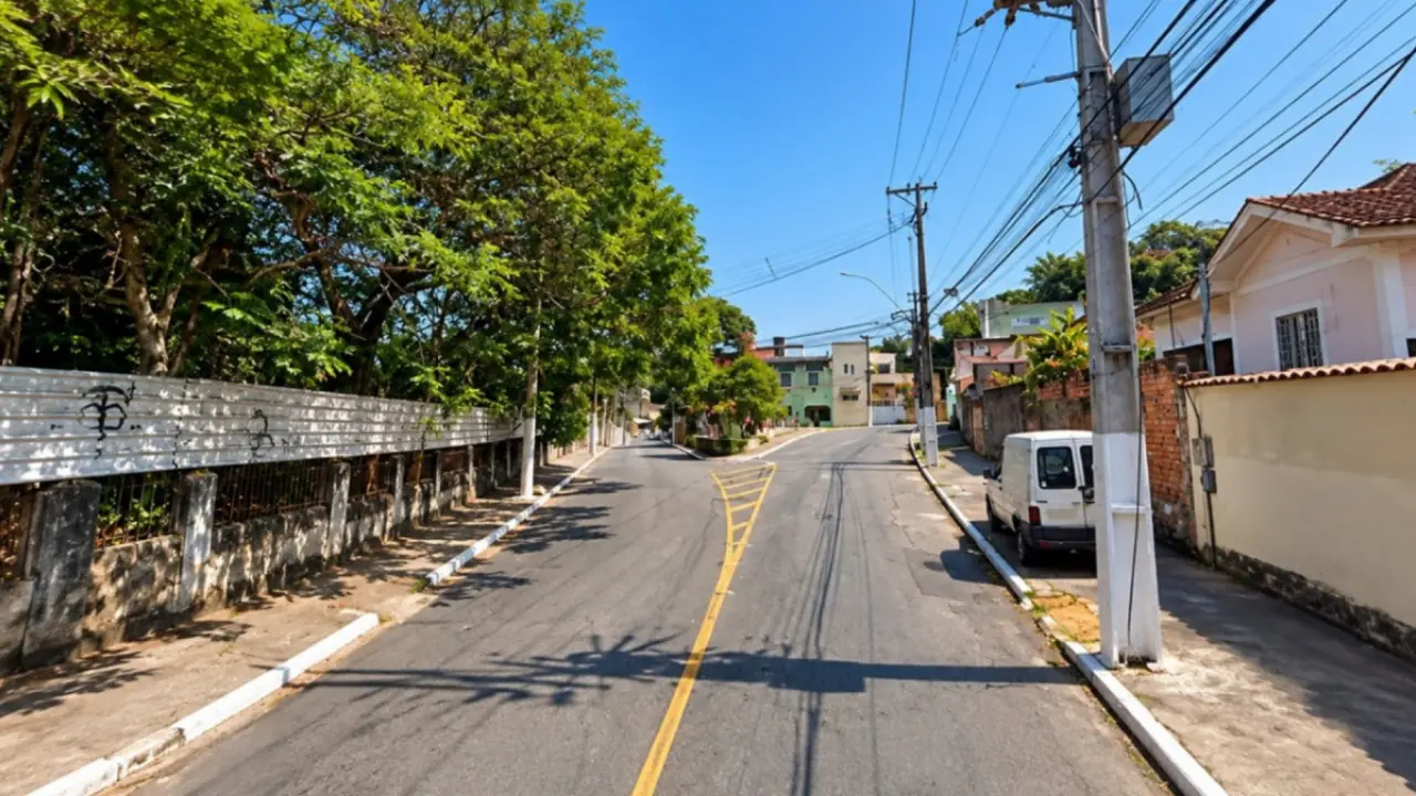Rua Riodades, no Fonseca, onde Niterói prevê novo centro de saúde