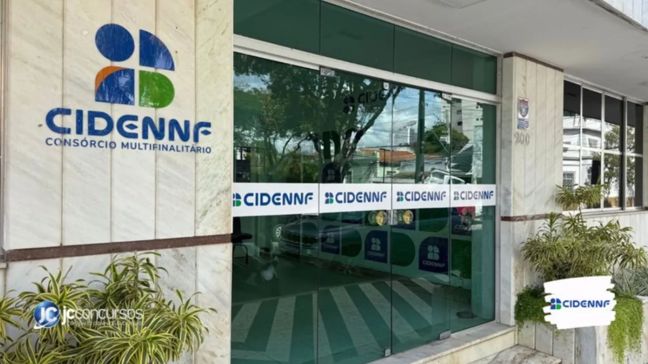 Fachada do CIDENNF em Campos dos Goytacazes, que realiza concurso público
