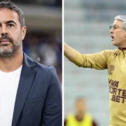 Artur Jorge e técnico do Athletico-PR antes de Cruzeiro x Athletico-PR pela 26ª rodada do Brasileirão