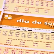 Imagem com volantes da modalidade lotérica Dia de Sorte, em reportagem com resultado dos números sorteados no Concurso 1288 de quarta-feira, 02/09, bem como prêmios de todas as faixas de acerto, com análises econômicas, financeiras e lotéricas do somatório do total de apostas realizadas, com base na arrecadação da modalidade, dando a necessária transparência à destinação do dinheiro das apostas