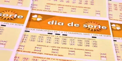 Imagem com volantes da modalidade lotérica Dia de Sorte, em reportagem com resultado dos números sorteados no Concurso 1288 de quarta-feira, 02/09, bem como prêmios de todas as faixas de acerto, com análises econômicas, financeiras e lotéricas do somatório do total de apostas realizadas, com base na arrecadação da modalidade, dando a necessária transparência à destinação do dinheiro das apostas