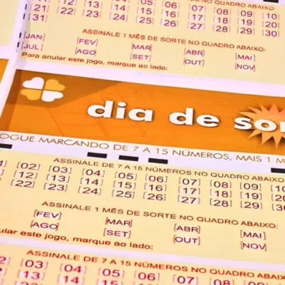 Imagem com volantes da modalidade lotérica Dia de Sorte, em reportagem com resultado dos números sorteados no Concurso 1288 de quarta-feira, 02/09, bem como prêmios de todas as faixas de acerto, com análises econômicas, financeiras e lotéricas do somatório do total de apostas realizadas, com base na arrecadação da modalidade, dando a necessária transparência à destinação do dinheiro das apostas