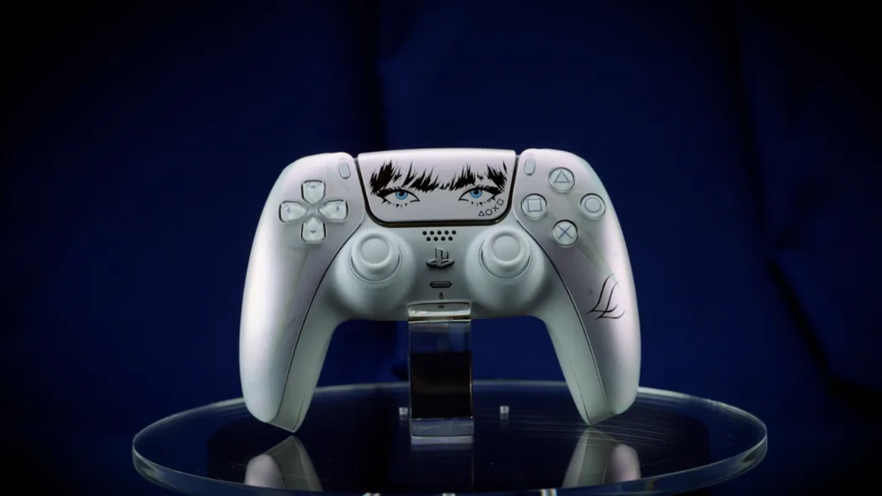 Controle DualSense edição limitada de Lisa para PlayStation 5
