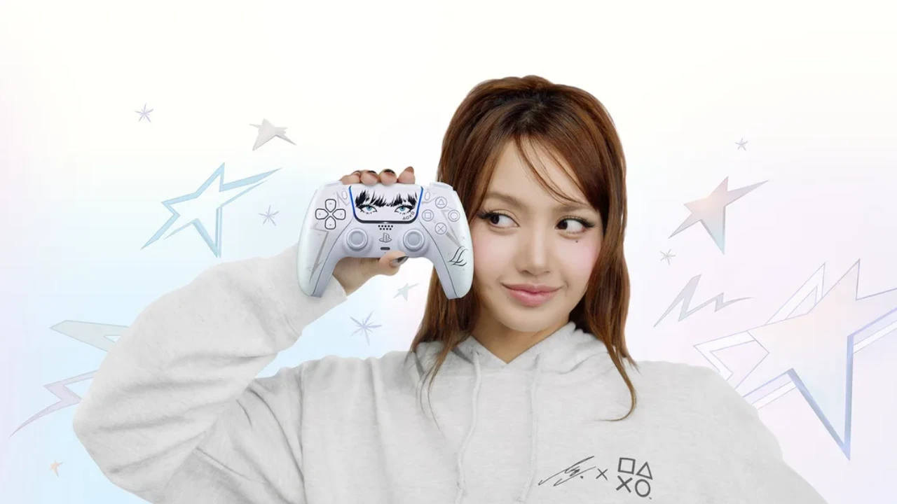 Lisa segura DualSense de edição limitada criado com a PlayStation