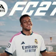 Kylian Mbappé na arte oficial de EA Sports FC 27