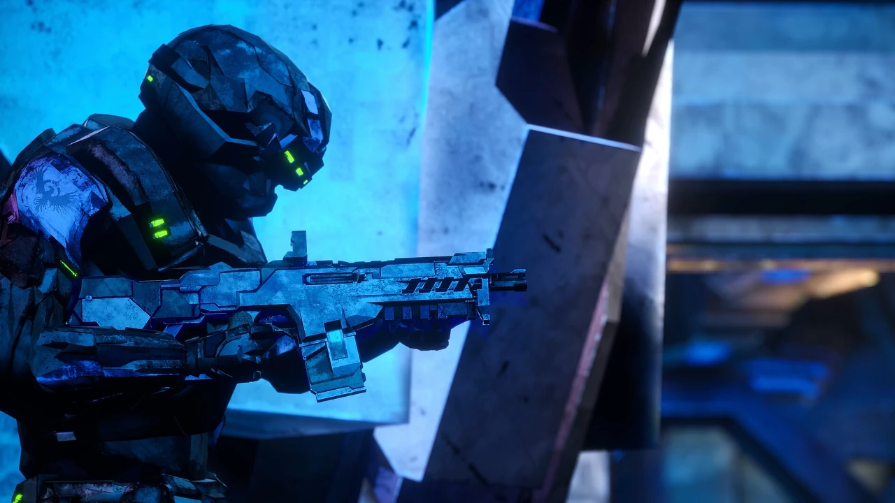 Combate em primeira pessoa em Exoshock