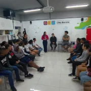 Alunos participam da Festa Literária da Comunidade do Fumacê em Realengo