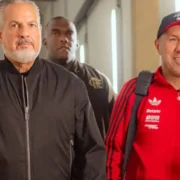 José Boto, diretor de futebol do Flamengo, durante compromisso do clube em 2026